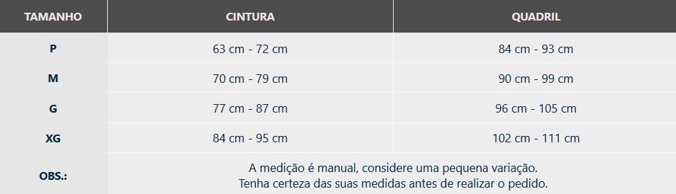 Cinta Modeladora de Cintura Alta Compressão