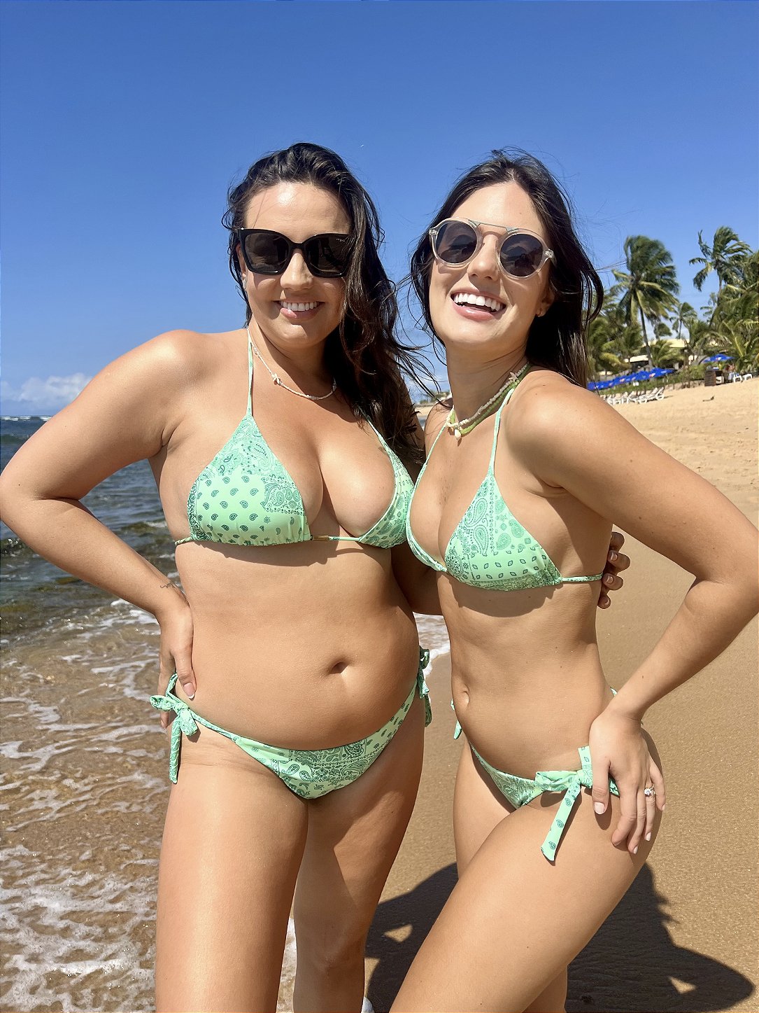 Calcinha de Biquíni Empina Bumbum Melancia Marétoa