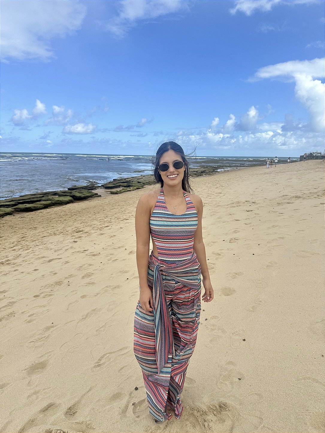 Canga de Praia Pareô Maragogi Colorida