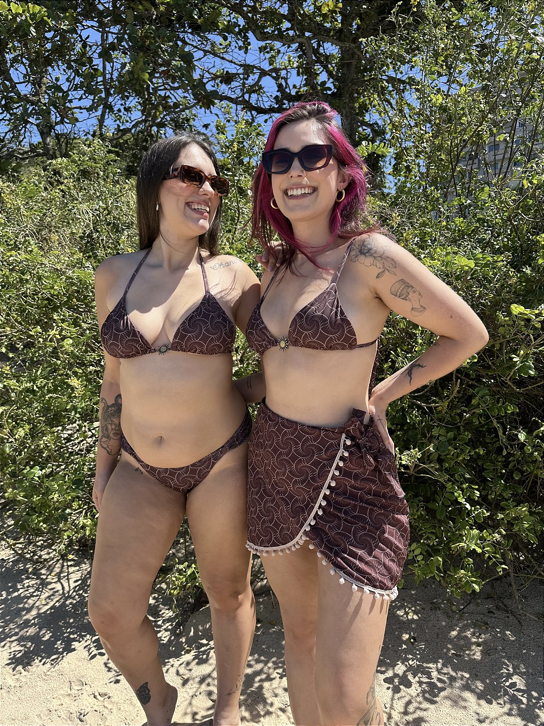 Calcinha de Biquíni Empina Bumbum Melancia Marétoa