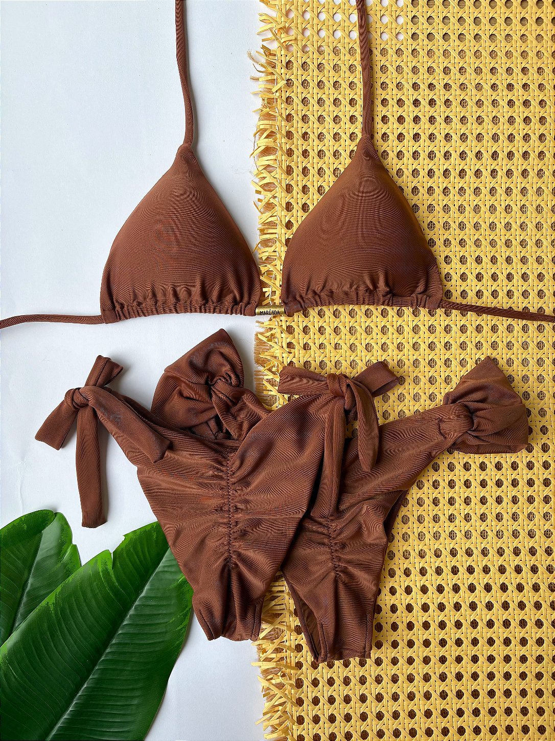 Calcinha de Biquíni Empina Bumbum Melancia Marétoa