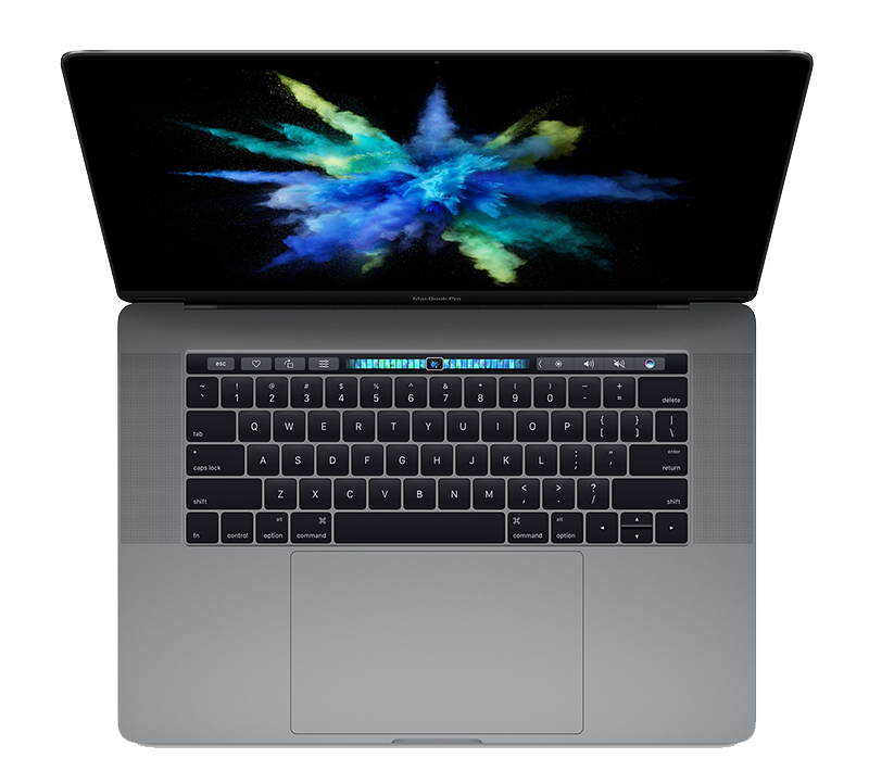 novo macbook pro touchbar 