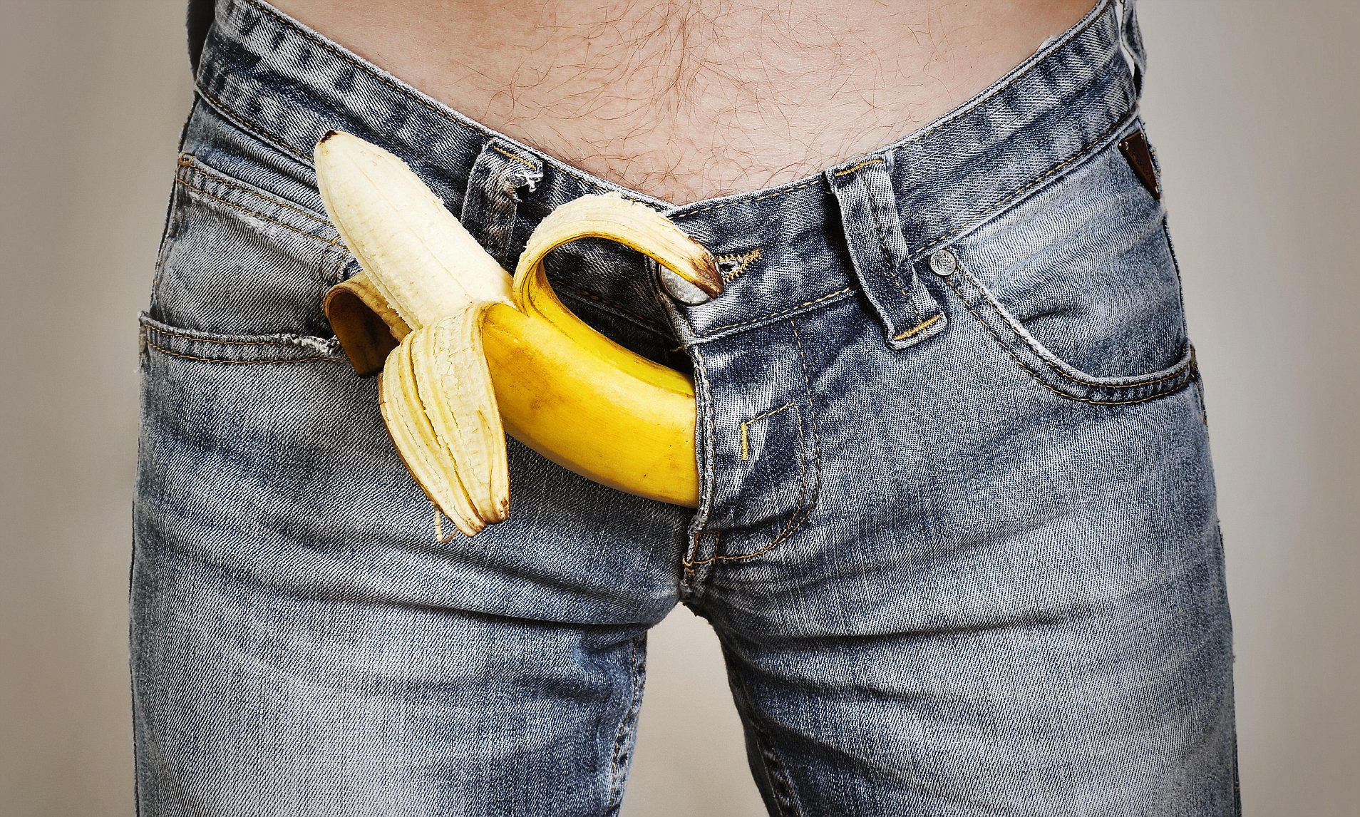 banana dentro da calça