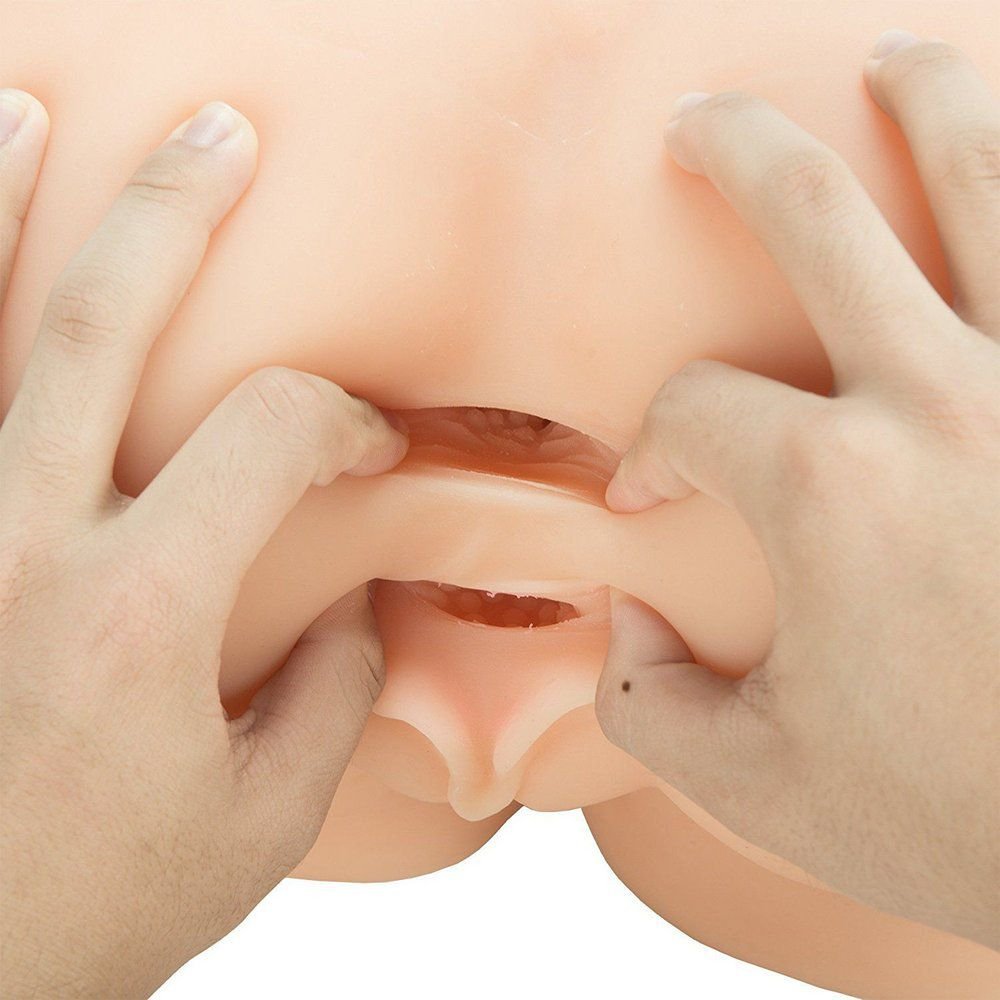 abrindo bunda realística