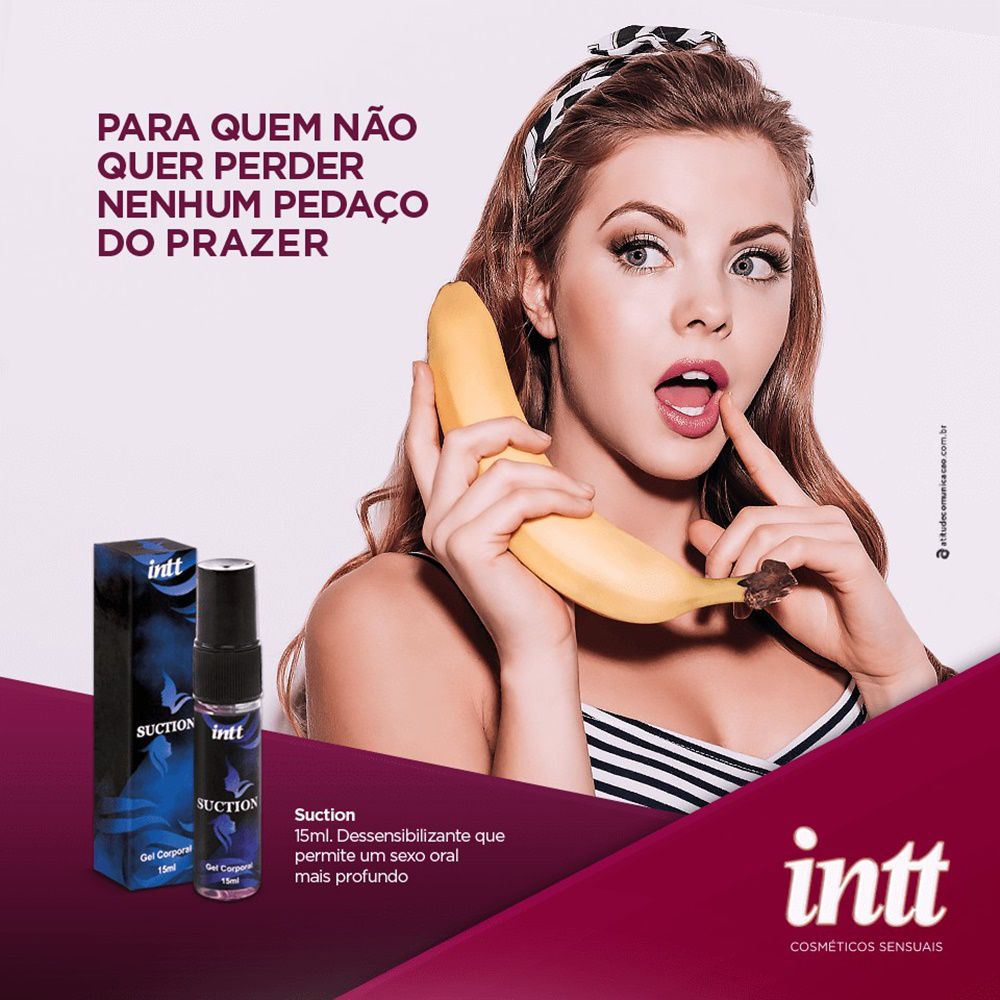 INTT SUCTION - SPRAY FACILITADOR DE SEXO ORAL GARGANTA PROFUNDA - Tulipa  Sex Shop | Loja Sexy Shop