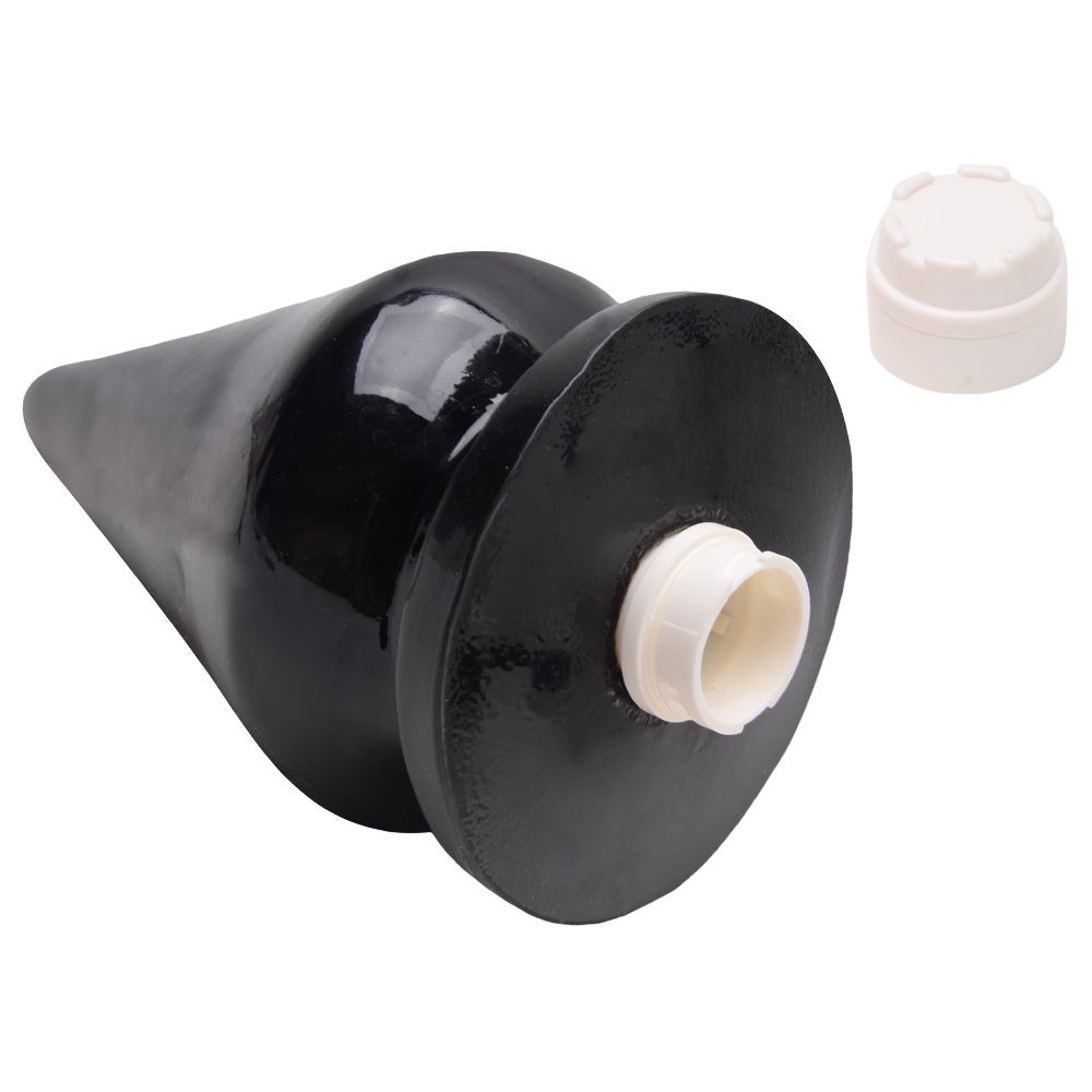 use of anal plug Plug anal gigante com vibrador 20 x 12 cm - cor preta - Tulipa Sex Shop