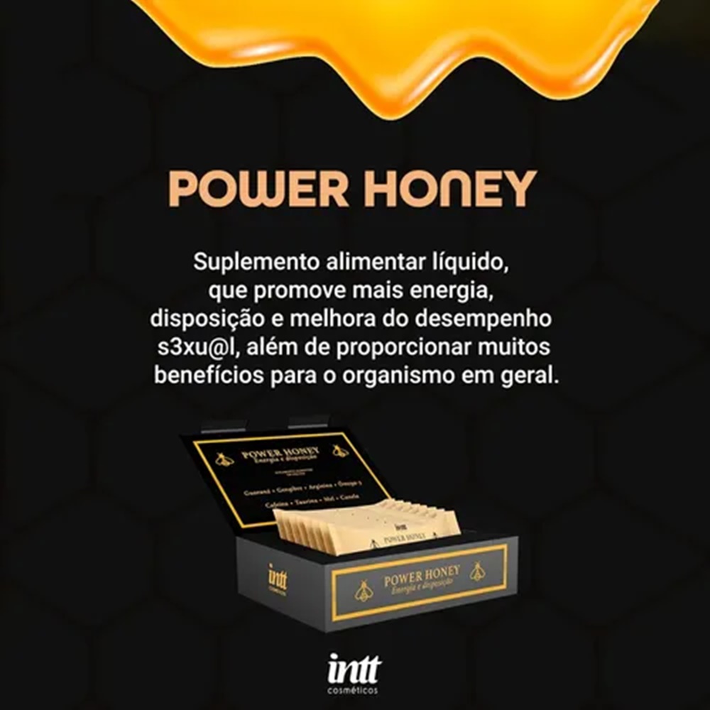 INTT POWER HONEY - MELZINHO DO AMOR - EXCITANTE UNISSEX - 10GR