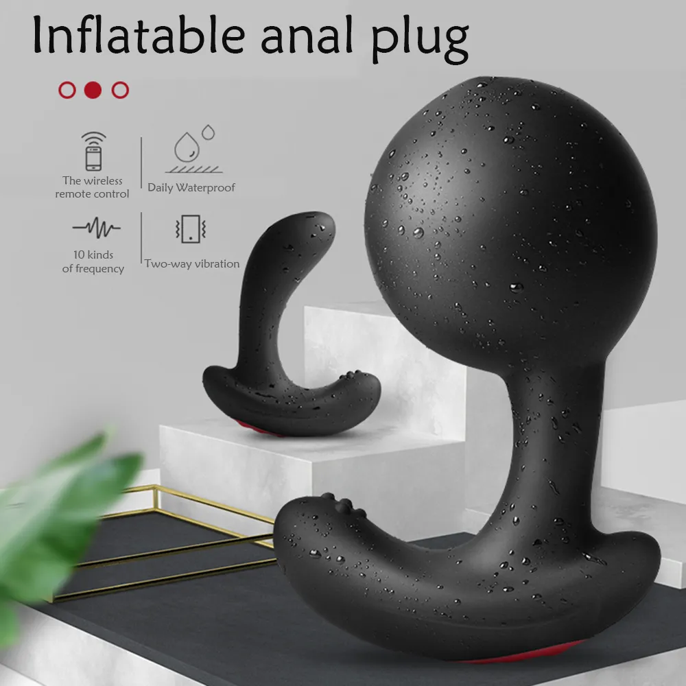 PLUG ANAL INFLVEL MASSAGEADOR DE PRSTATA RECARREGVEL COM 10 MODOS DE VIBRAO E CONTROLE REMOTO - 11CM - Tulipa Sex Shop | Loja Sexy Shop PLUG ANAL INFLVEL MASSAGEADOR DE PRSTATA RECARREGVEL COM 10 MODOS DE VIBRAO E CONTROLE REMOTO - 11CM - Tulipa Sex Shop | Loja Sexy Shop