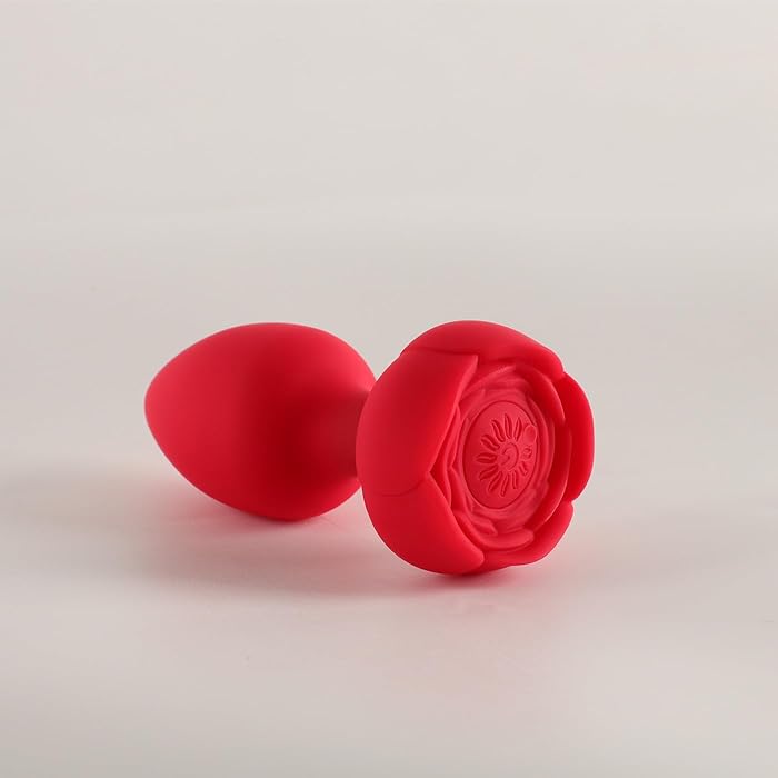 Nellie - Plug anal em silicone recarregvel vibrador em formato de flor com  controle remoto sem fio - cor vermelha - Tulipa Sex Shop | Loja Sexy Shop