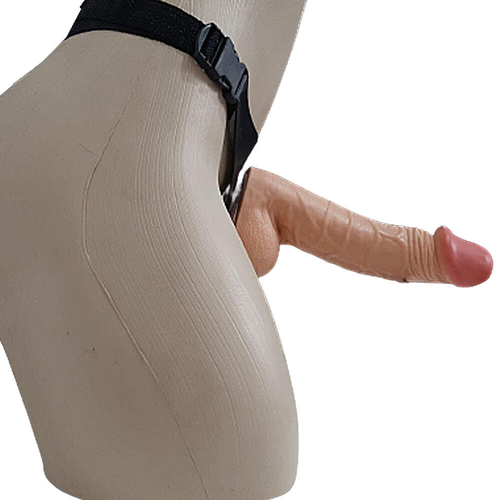 SUPER NACHO - CINTA COM PÊNIS DE BORRACHA GRANDE - 22X5,5CM - COR BEGE -  Tulipa Sex Shop | Loja Sexy Shop