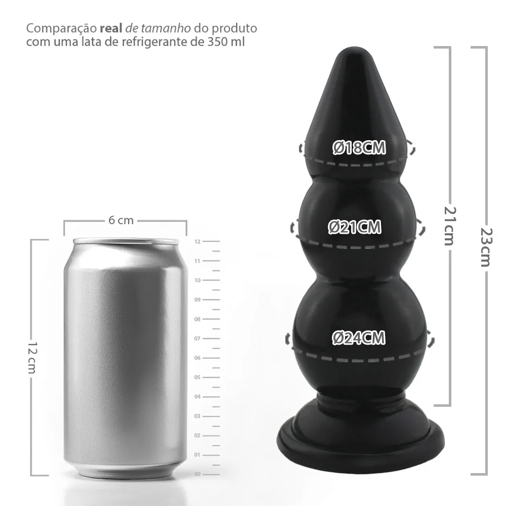 plug anal grande Comprar Plug Anal (Grande) em Metal Cromado, Tipo jóia com pedra main image 1