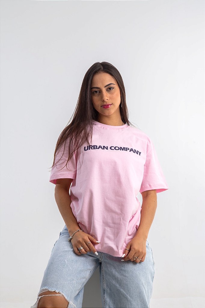 Camiseta UC Okay Rosa Urban Clothing