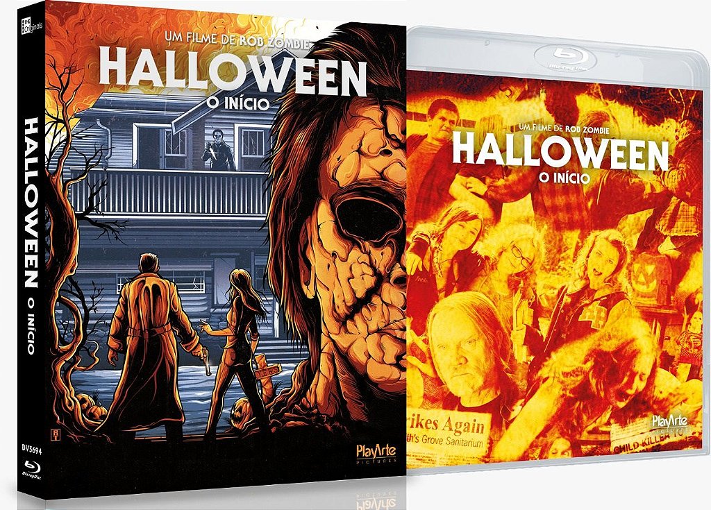 HALLOWEEN O INÍCIO (2007) - BD + DVD - Colecione Clássicos