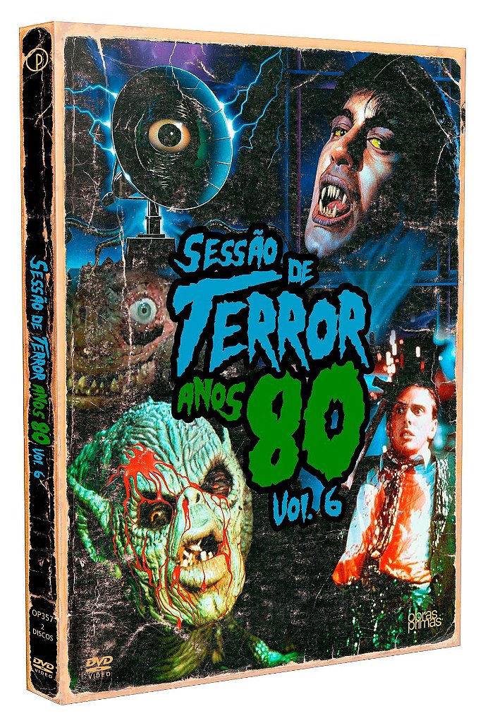 SESSÃO DE TERROR ANOS 80 VOL.6 - Colecione Clássicos