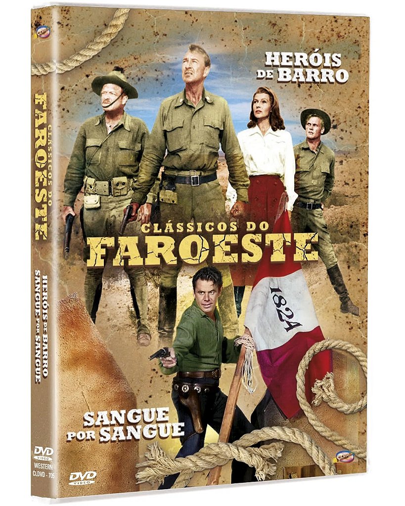 CLÁSSICOS DO FAROESTE (2 FILMES) - Colecione Clássicos