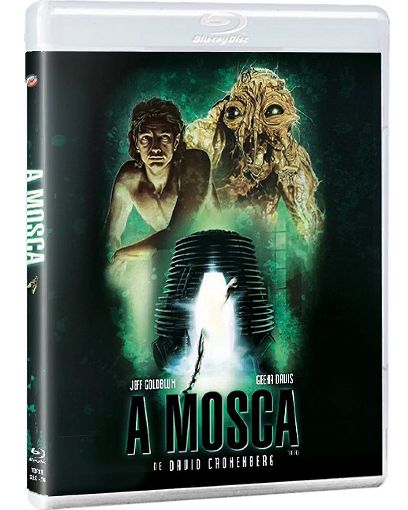 A MOSCA (1986) - BLU-RAY SEM LUVA - Colecione Clássicos