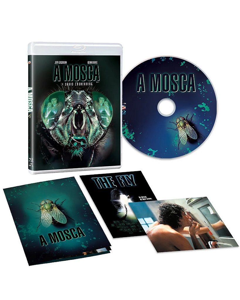 A MOSCA (1986) - BLU-RAY SEM LUVA - Colecione Clássicos