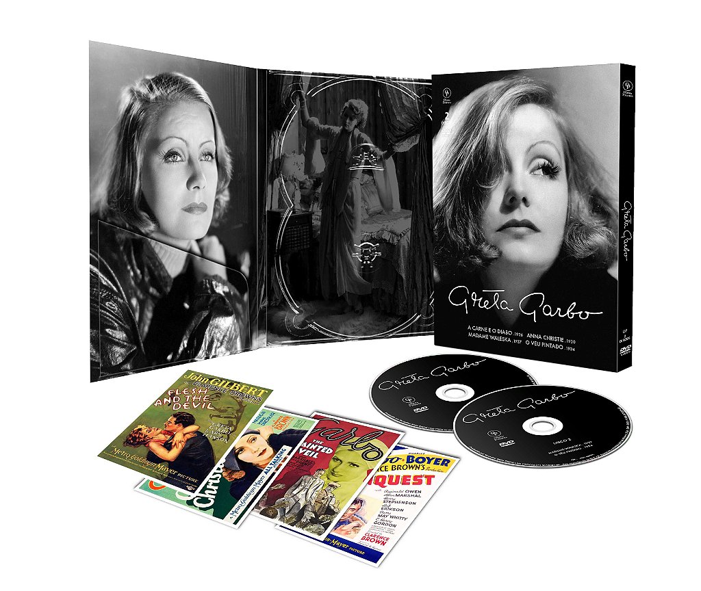 A DAMA DAS CAMELIAS (DVD-Filme), Greta Garbo, Drama-Romance,  Original-Lacrado, Colecionador (1 un)