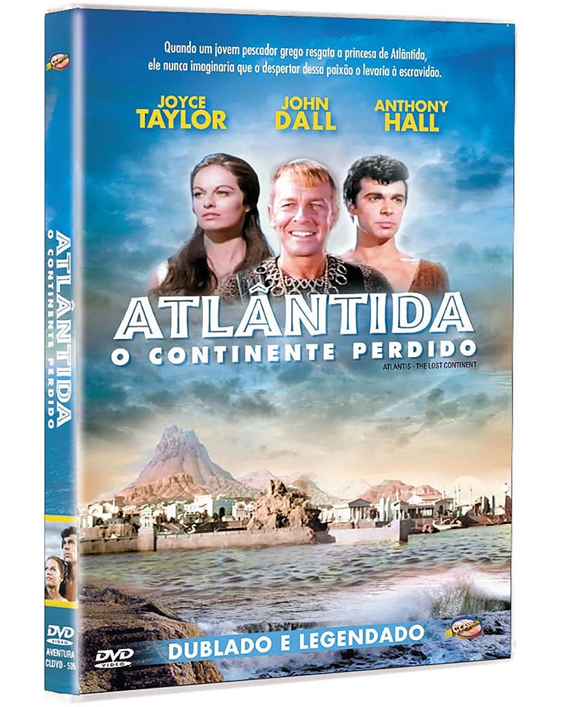 ATLÂNTIDA - O CONTINENTE PERDIDO - Colecione Clássicos