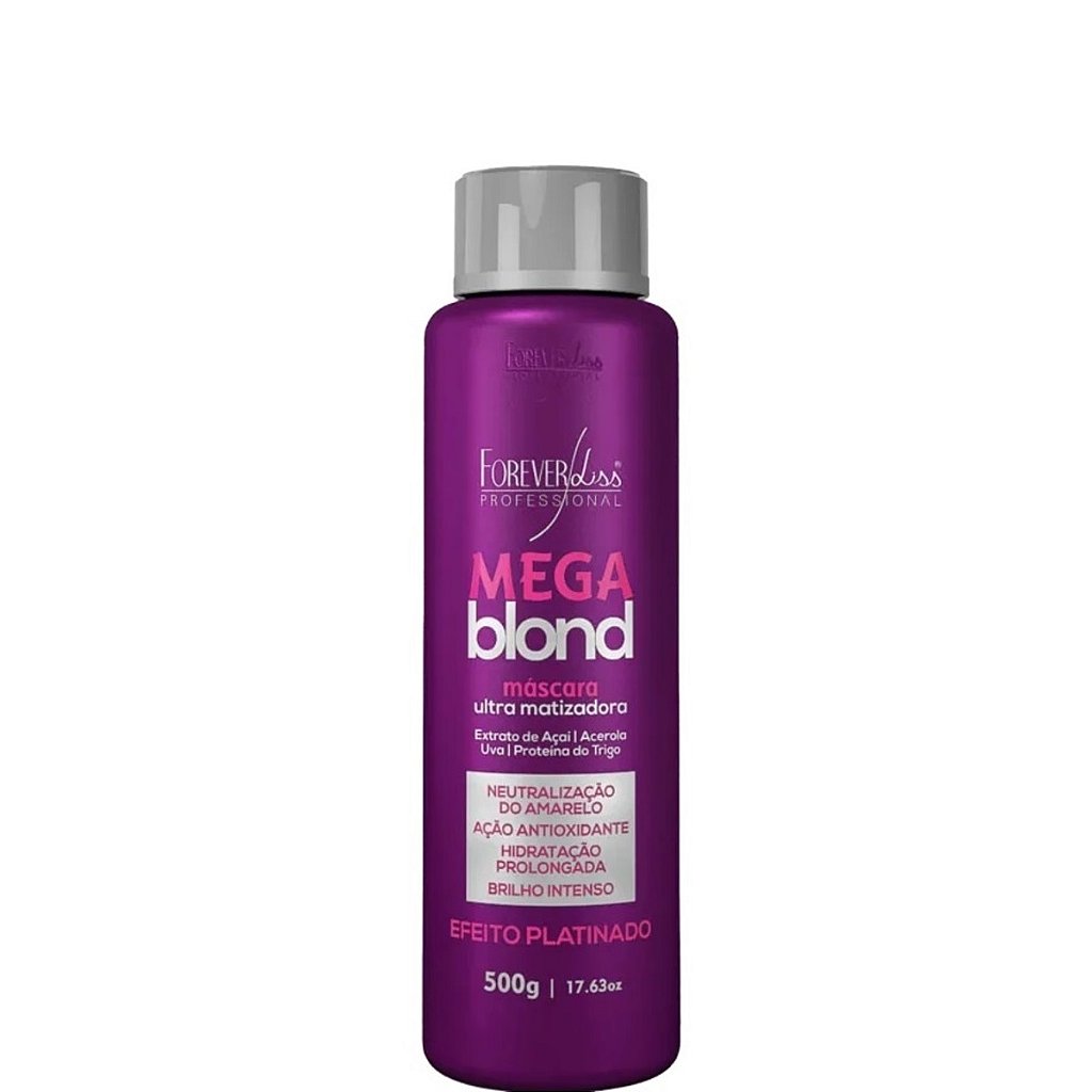 Progressiva Mega Blend Matizadora 1 Litro - iBella Cosméticos