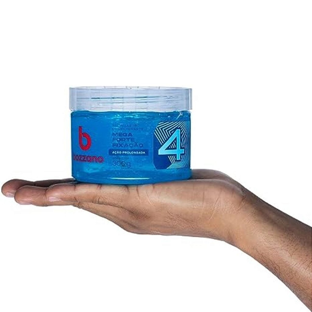 Gel Fixador Mega Forte Fixação 300g Bozzano - Coprobel-Mobile