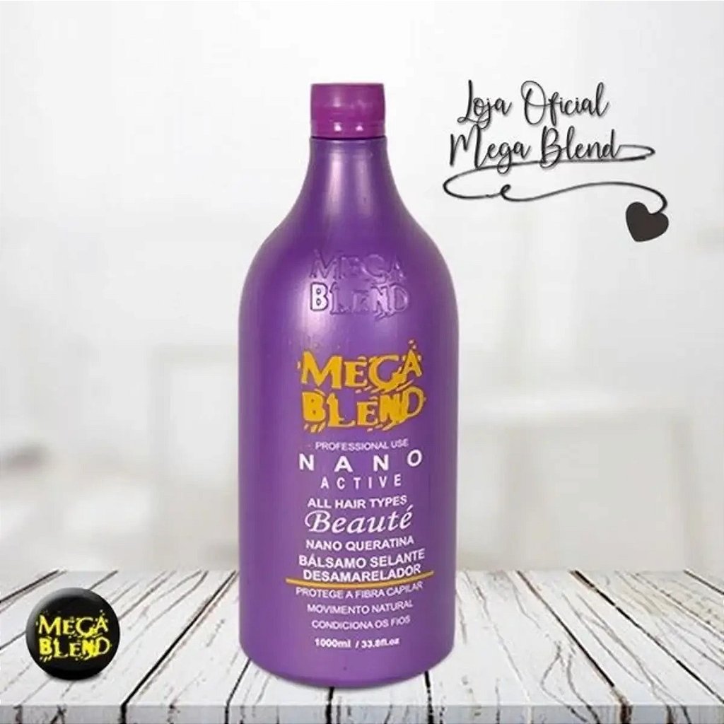 Progressiva Mega Blend Matizadora 1 Litro - iBella Cosméticos