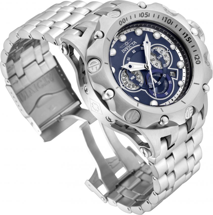 relógio invicta venom prata