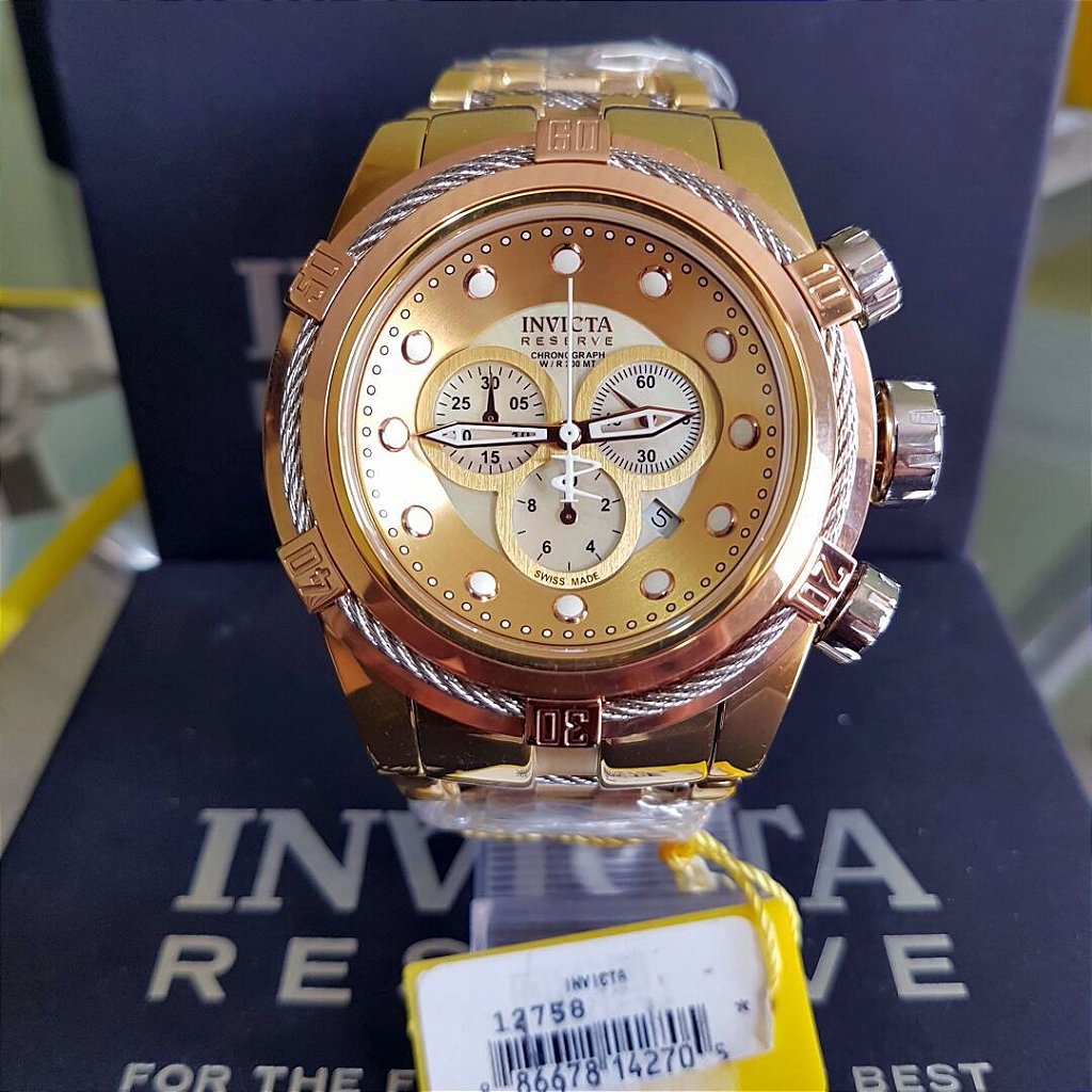 relógio invicta reserve 12738