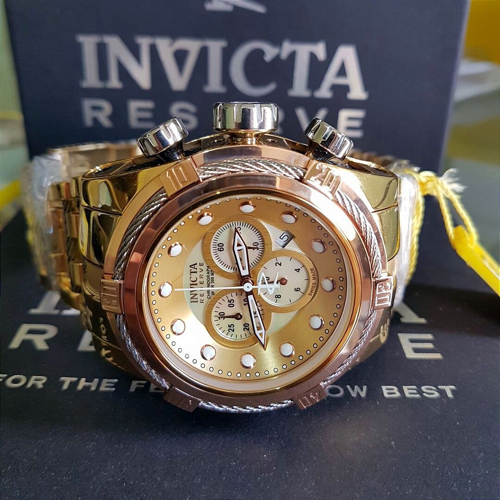 relógio invicta reserve 12738