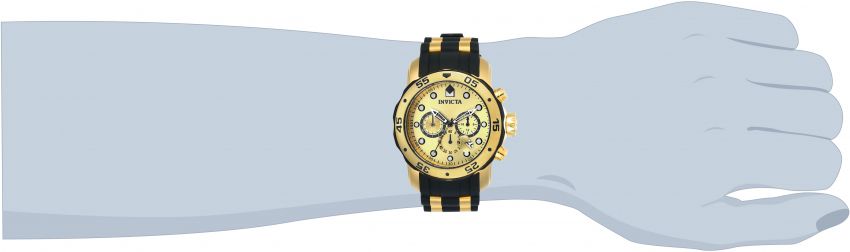 Relógio Invicta 17885 Pro Diver Masculino Banhado a Ouro 18k Mostrado -  Class Store Importados - Invicta Original - Classtore