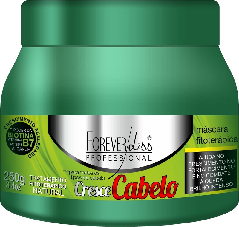 FOREVER LISS - CRESCE CABELO MÁSCARA 250g