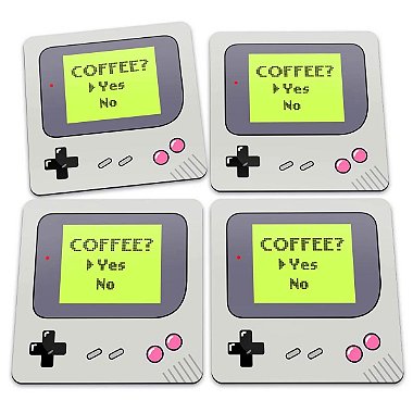 Porta Copos Gamer Boy Coffee Yes