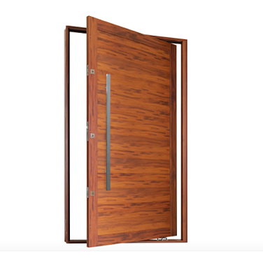 Porta Pivotante em Alumínio Madeiro Premium Esquerda - 220x120