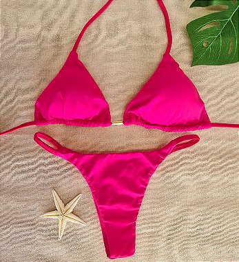 SB Moda Praia biquíni cortininha Calcinha Fita