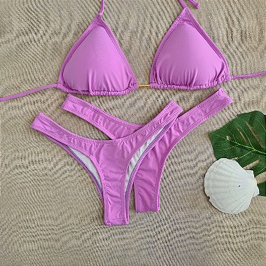 Soul Beach Moda Praia Biquíni Cortininha Asa Delta – Verde Neon