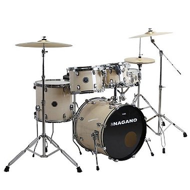 Bateria Nagano Garage Rock 22 Bumbo 22 Natural Clear