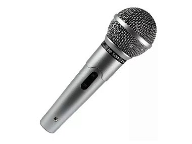 Microfone Leson Mc200 Dinâmico Cardioide Para Voz Com Cabo