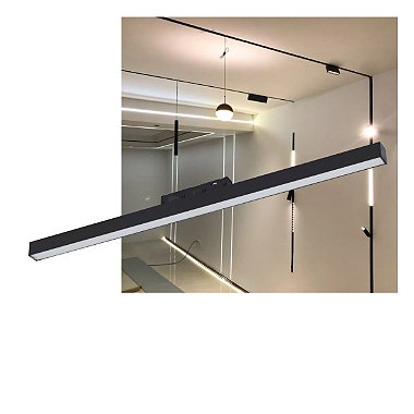 Luminária Linear Trilho Magnético 48V Linha MAG Gaya 12W 4000K