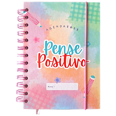 Agenda 2025 180mm x 130mm 168 Folhas Diversos Modelos