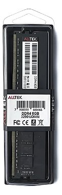 Detalhes da memória Alltek DDR4
