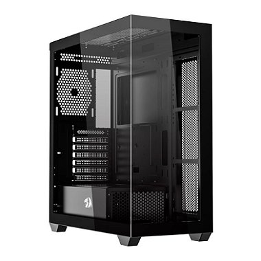 Gabinete Redragon Deflect preto CA-609B