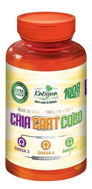 Óleo de Chia + Cártamo + Coco (Omega 3-6-9) - Katigua - Loja de Produtos  Naturais | Folha Verde