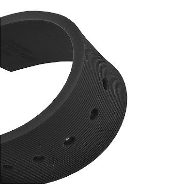 Pulseira para Relógio Compatível com Hublot Big Bang Encaixe de 22mm Borracha Riscadinha Preto