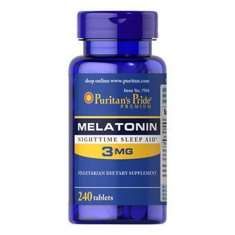 Melatonina 3mg - Puritan's Pride - 240 Comprimidos