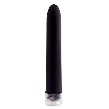 Vibrador Personal Toque Aveludado 17cm na cor preto