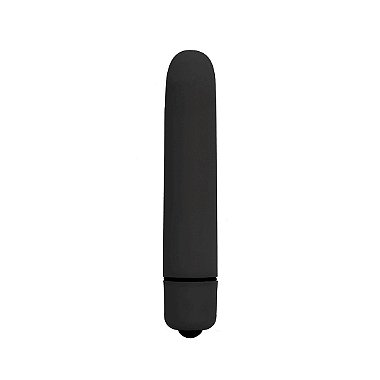 Vibrador Power Bullet Longo na cor preta