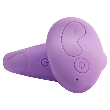 Opção roxa Vibrador para Casal U Smile