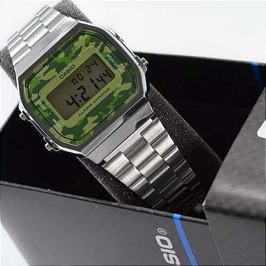 casio prata camuflado