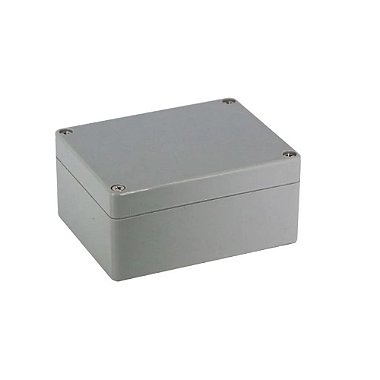 Caixa Plástica para Montagem 115mm x 90mm x 55mm Branca