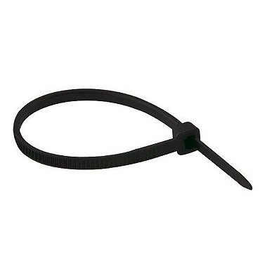 Abraçadeira de Nylon 25x100mm Preta